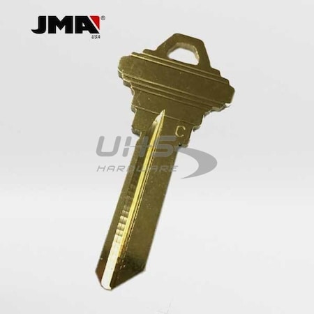 New Blank Uncut Metal Key for SC4 / 1145A 6-Pin SC (Pack of 10) - Locks Part